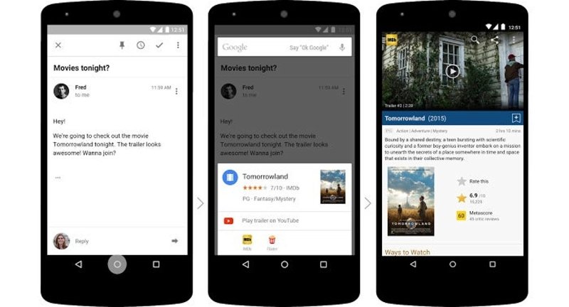 Google ‘Now on Tap’ es capaz de reconocer texto en imágenes