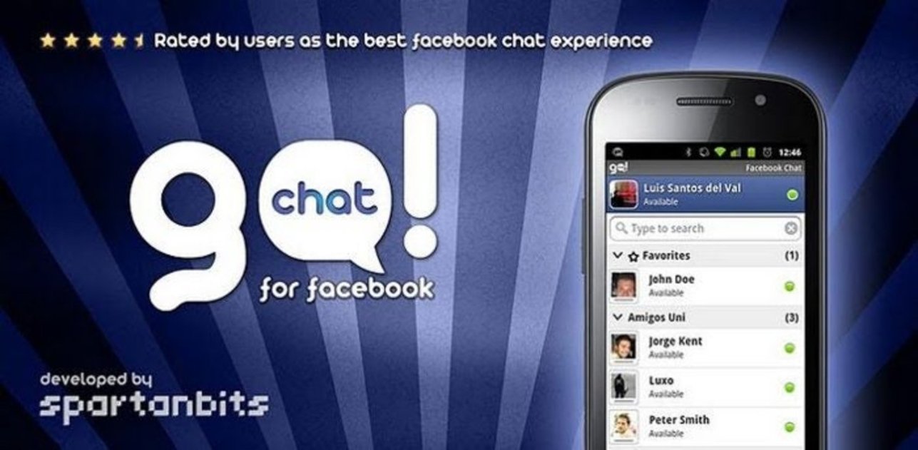 Genial aplicación para chatear con Facebook