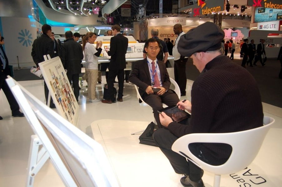 Samsung Galaxy Note 10.1 imagen 11 MWC