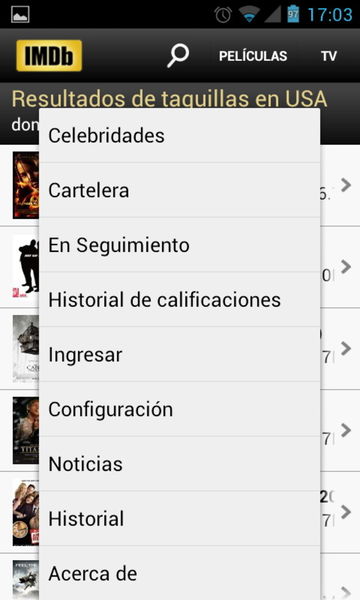 IMDb Notificaciones