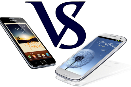 Samsung Galaxy S III versus Galaxy Note, batalla a lo grande