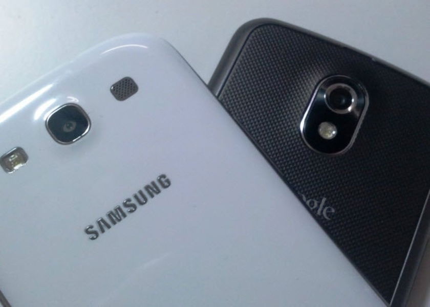 Comparativa Galaxy Nexus VS S III
