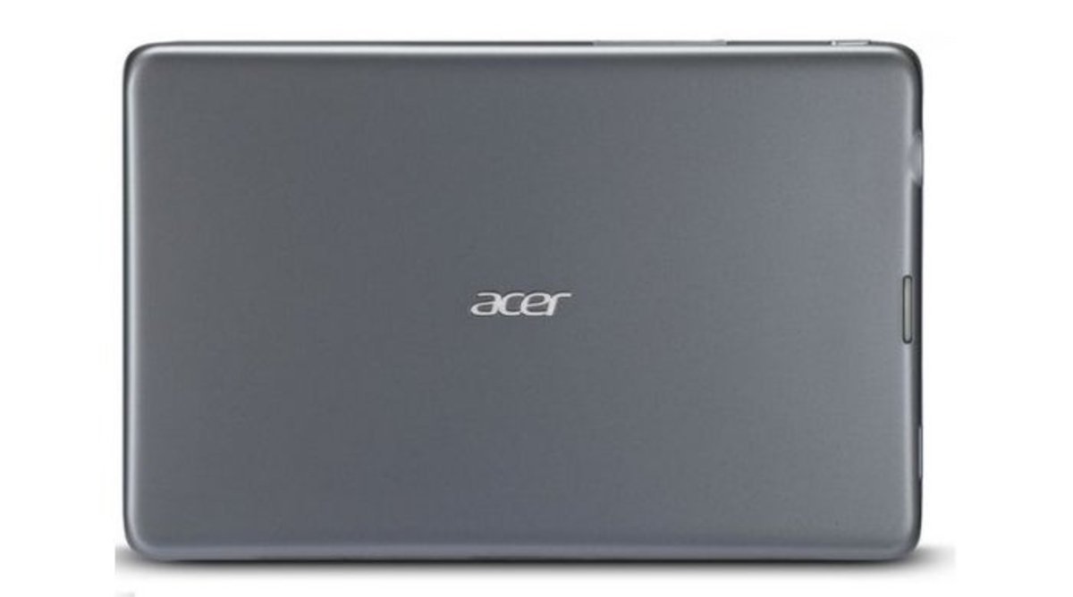 Parte trasera de la Acer Iconia Tab A110