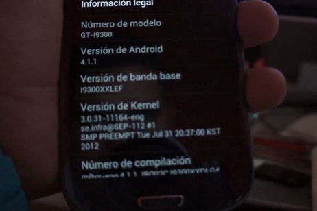 La actualización a Jelly Bean para el Samsung Galaxy S III podría llegar el 29 de agosto La actualización a Jelly Bean para el Samsung Galaxy S III podría llegar el 29 de agosto
