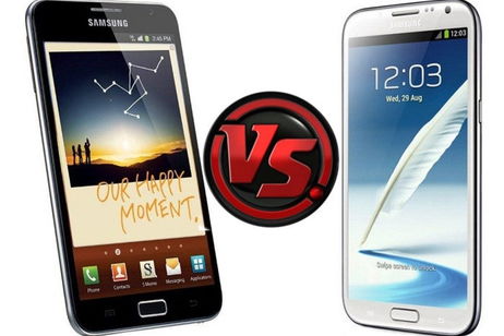 Comparamos los dos gigantes de Samsung: Galaxy Note vs Galaxy Note II Comparamos los dos gigantes de Samsung: Galaxy Note vs Galaxy Note II