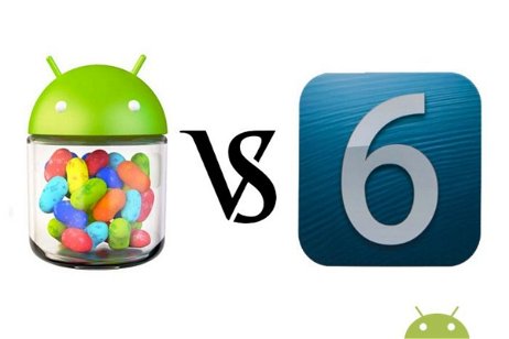 Android Jelly Bean vs iOS 6 en video, ¿quién será el vencedor?