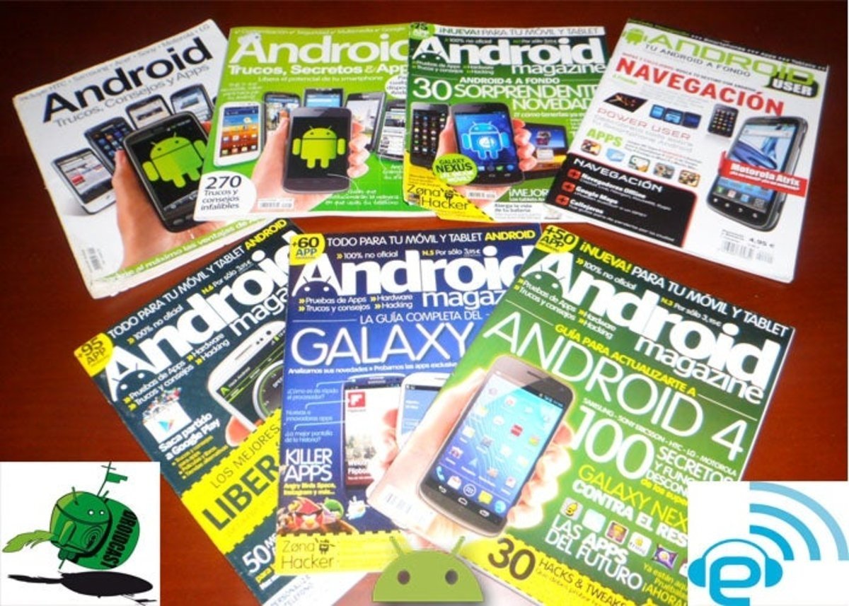 Revistas y podcasts Android