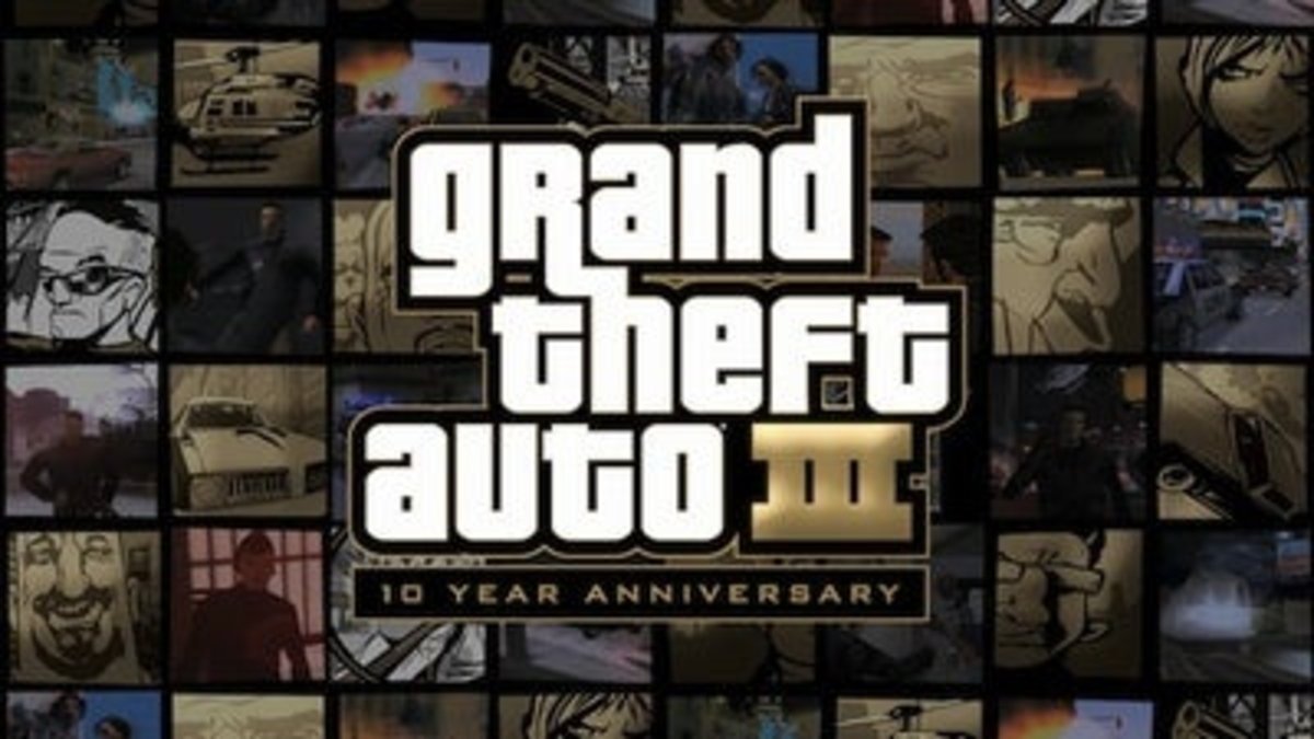 Logotipo de Grand Theft Auto III Décimo Aniversario
