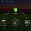 Captura de la pantalla de desbloqueo del Motorola RARZ i