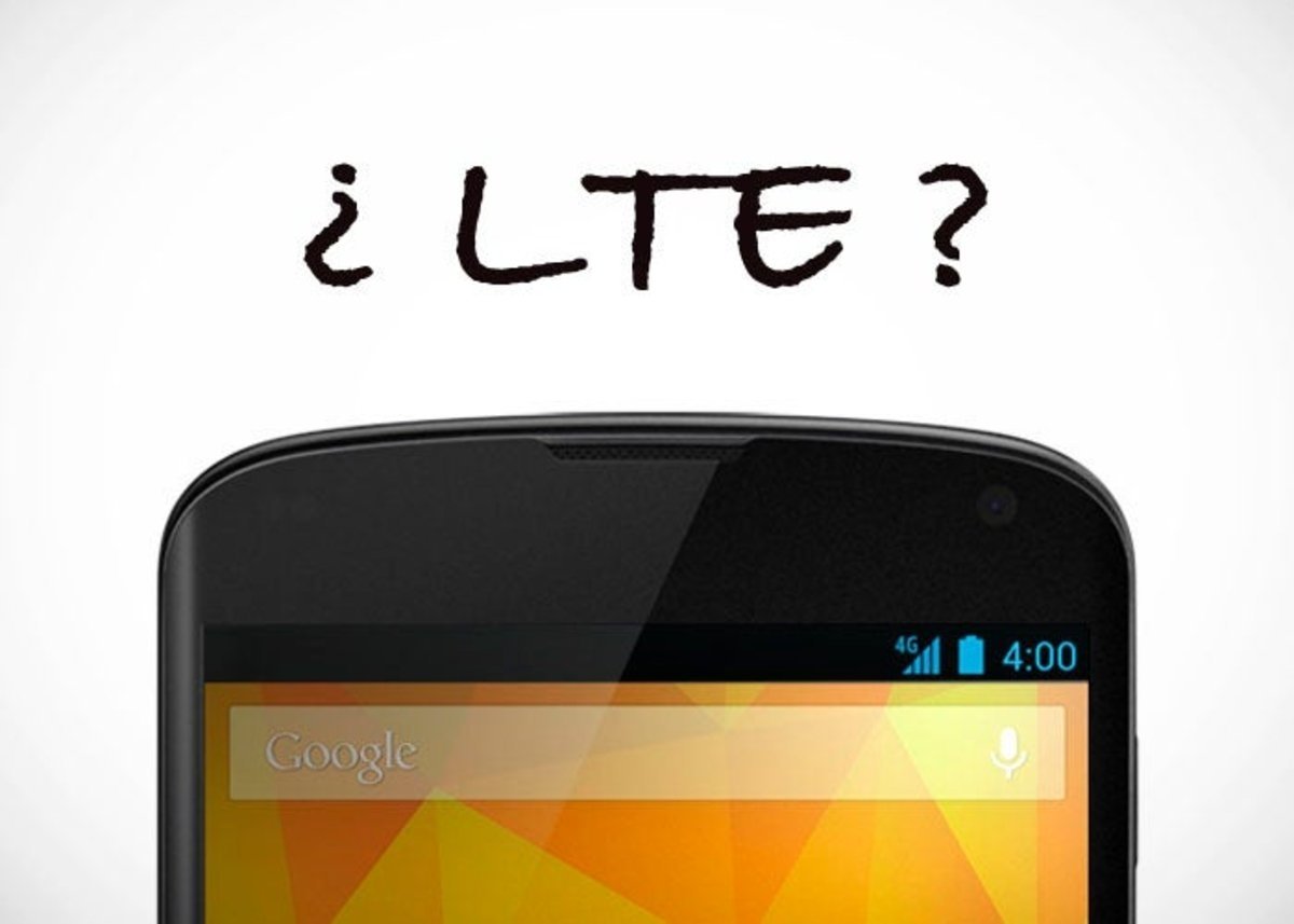 ¿Puede usar el Nexus 4 redes LTE?