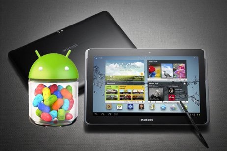 Comienza a llegar Android Jelly Bean a las Samsung Galaxy Note 10.1