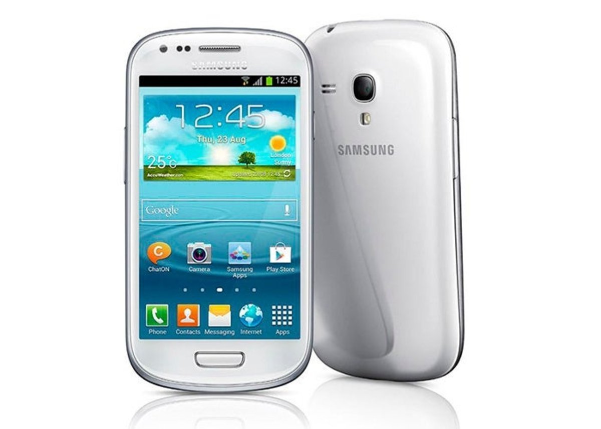 Primer plano del Samsung Galaxy Gran Duos. 