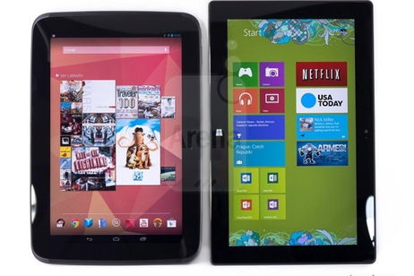 Videocomparativa de dos de las tablets del momento: Google Nexus 10 vs Microsoft Surface Videocomparativa de dos de las tablets del momento: Google Nexus 10 vs Microsoft Surface