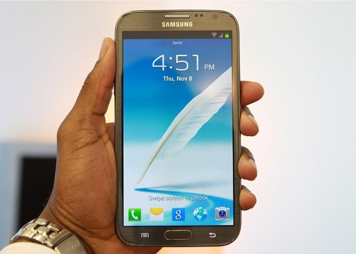 Aspecto físico del Samsung Galaxy Note II