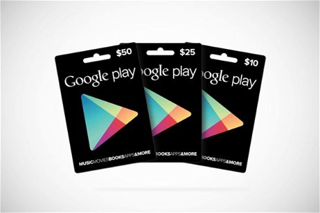 Las tarjetas regalo de Google Play ya a la venta en Estados Unidos