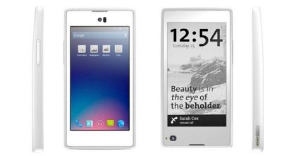 Yota, el smartphone con una pantalla LCD y otra E Ink
