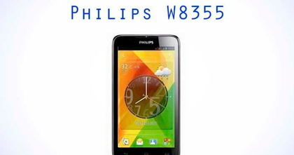 Philips regresa al mercado con el modelo Philips W8355 Philips regresa al mercado con el modelo Philips W8355