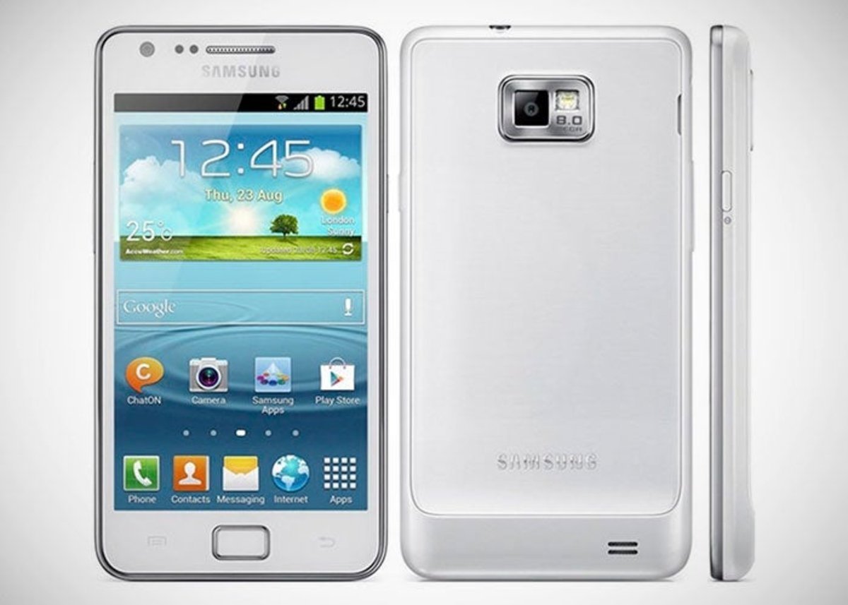 Samsung Galaxy S II Plus blanco