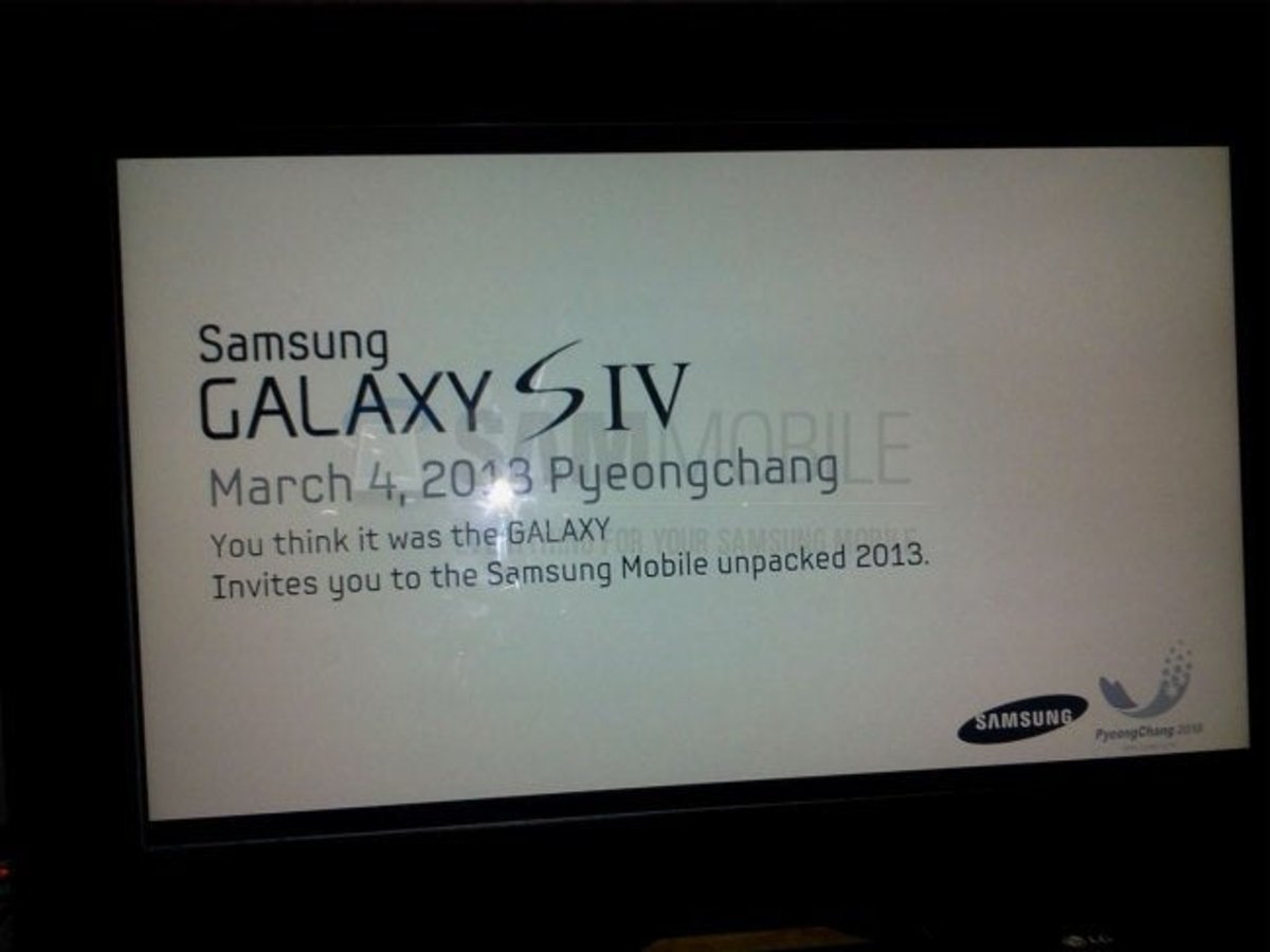 Foto filtrada con la fecha de 4 de marzo como presentación del Galaxy