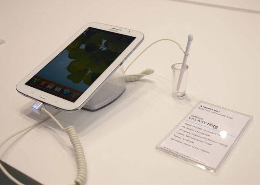 MWC 2013 | El nuevo Samsung Galaxy Note 8 sometido a nuestro banco de pruebas