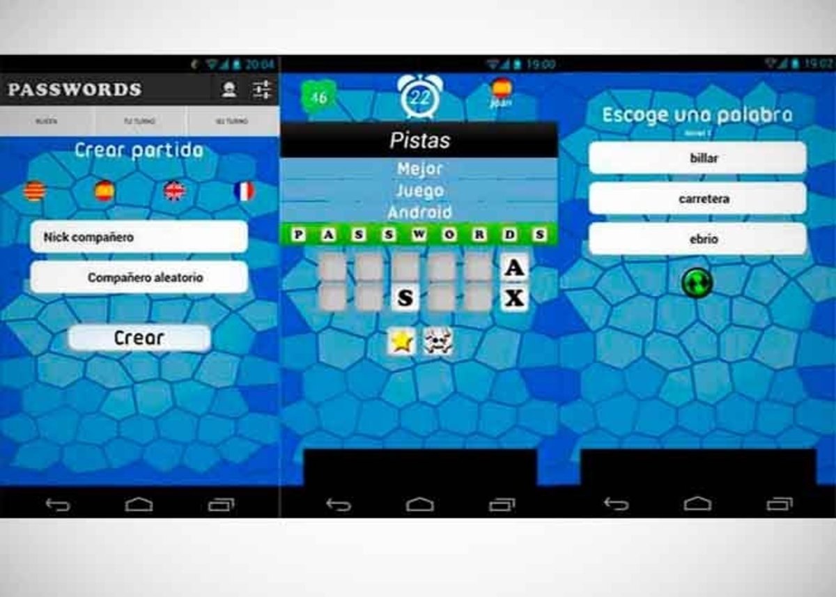 Passwords-Android-Juego