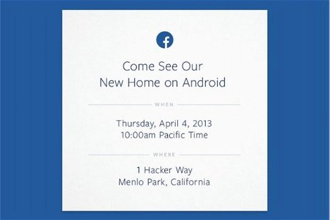Facebook prepara un evento para el 4 de abril, ¿presentarán el Facebook Phone?