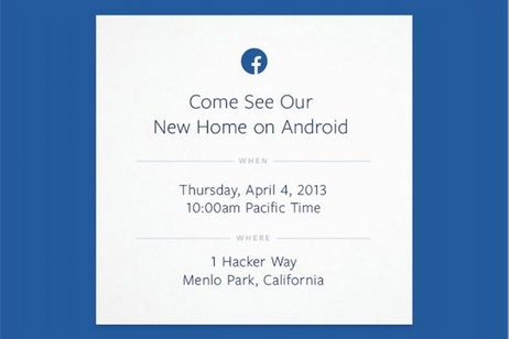 Facebook prepara un evento para el 4 de abril, ¿presentarán el Facebook Phone? Facebook prepara un evento para el 4 de abril, ¿presentarán el Facebook Phone?