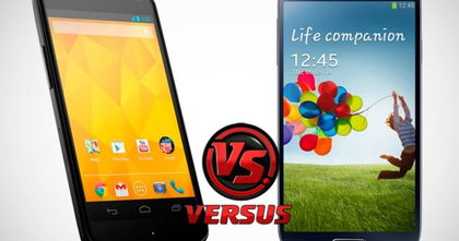 Comparamos el nuevo Samsung Galaxy S 4 con el Google Nexus 4 Comparamos el nuevo Samsung Galaxy S 4 con el Google Nexus 4