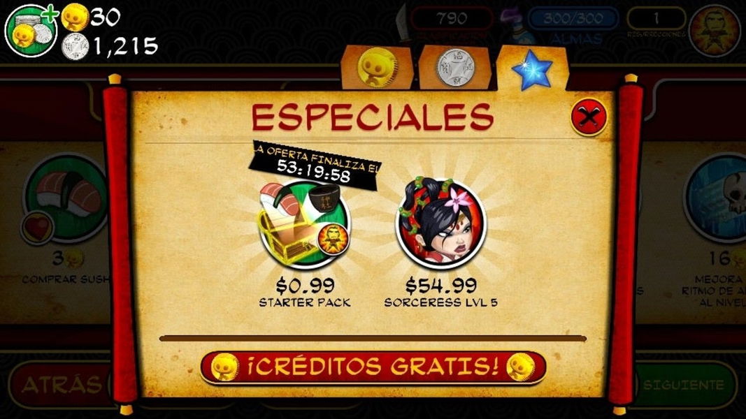 Comprar especiales