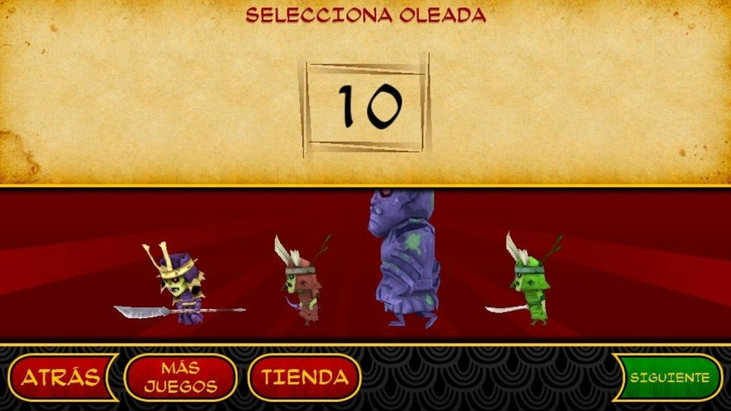 Selección oleada