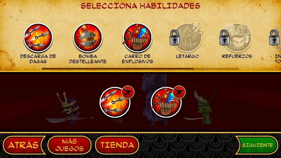 Selección habilidades
