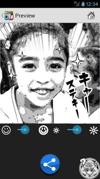 Cámara Otaku, una aplicación fotográfica para realizar imágenes Manga