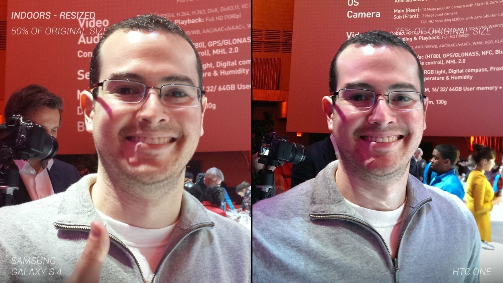 Comparativa de las cámaras HTC One y Samsung Galaxy S 4