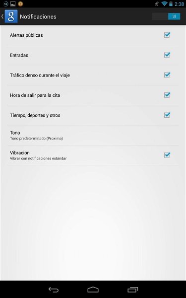 Google Now se actualiza con reconocimiento de acciones en español