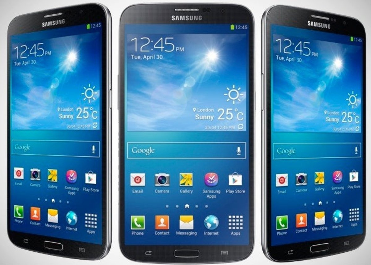 Primer plano del Samsung Galaxy Mega 6.3