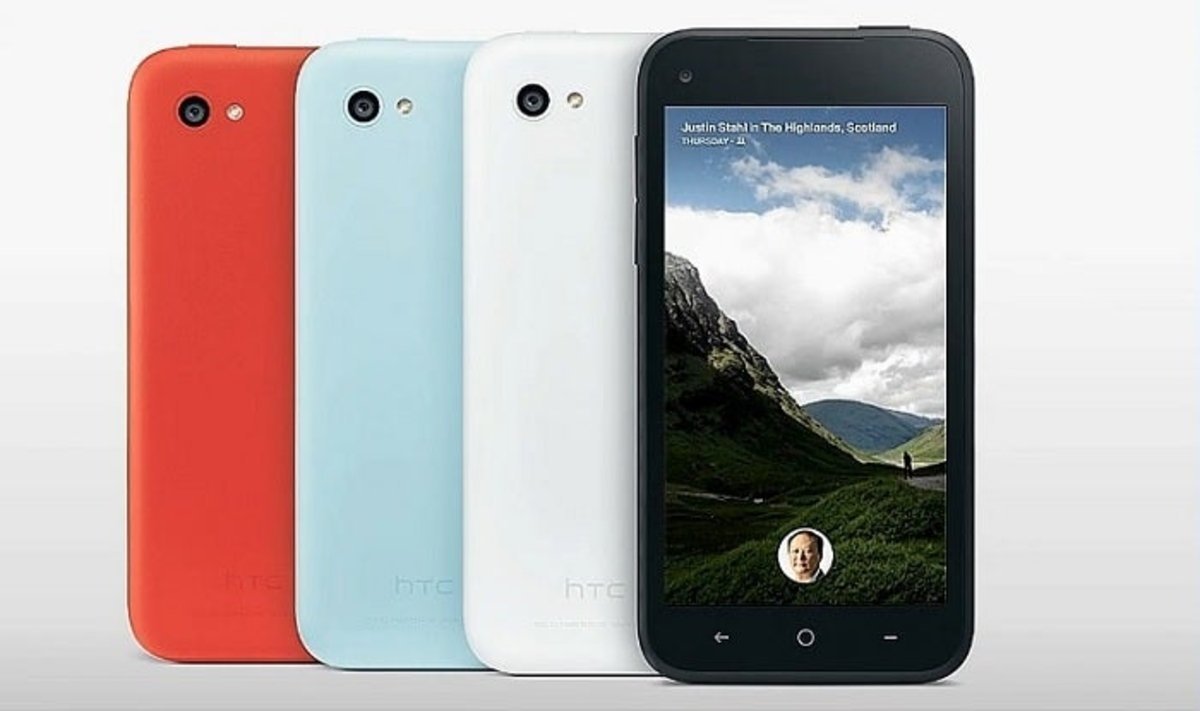 Gama de colores del HTC first