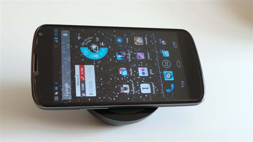 Analizamos el cargador inalámbrico del Google Nexus 4