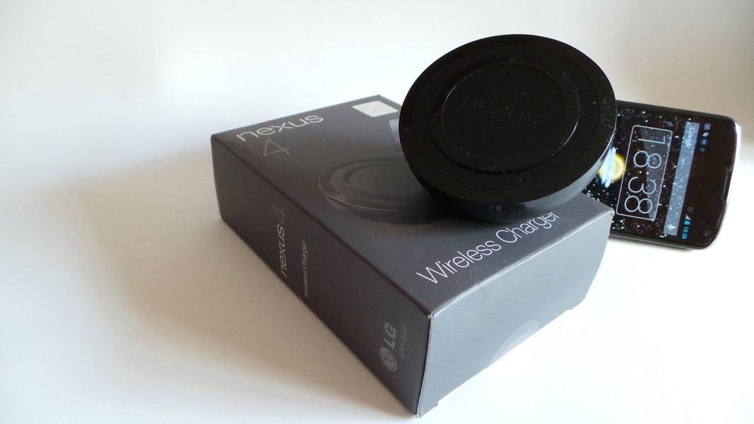 Analizamos el cargador inalámbrico del Google Nexus 4