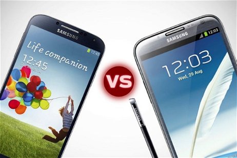 Samsung Galaxy S4 vs Galaxy Note II en vídeo, enfrentamos lo mejor de Samsung
