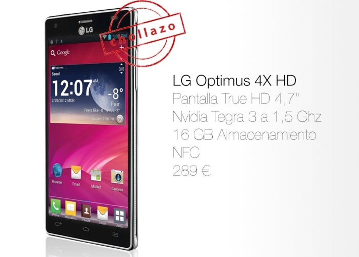 LG Optimus 4X HD Chollazo