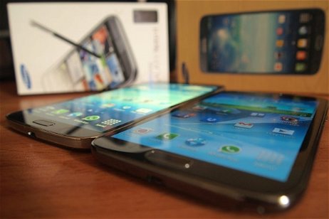 Enfrentamos en vídeo los más grandes de Samsung Galaxy, Note II vs Mega