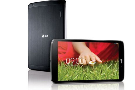 El LG G Pad 8.3 posa bajo nuestros focos para su análisis El LG G Pad 8.3 posa bajo nuestros focos para su análisis