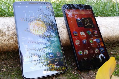 Enfrentamos en vídeo al LG G2 y al Google Nexus 5 Enfrentamos en vídeo al LG G2 y al Google Nexus 5