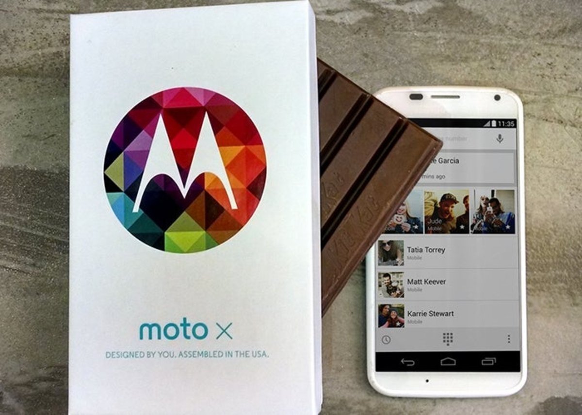 Motorola Moto X con Kit Kat