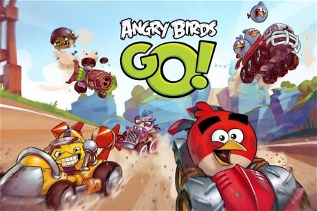 Los pajarracos pasan por boxes en Angry Birds Go!