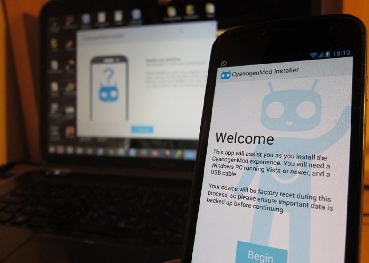 Probando CyanogenMod Installer