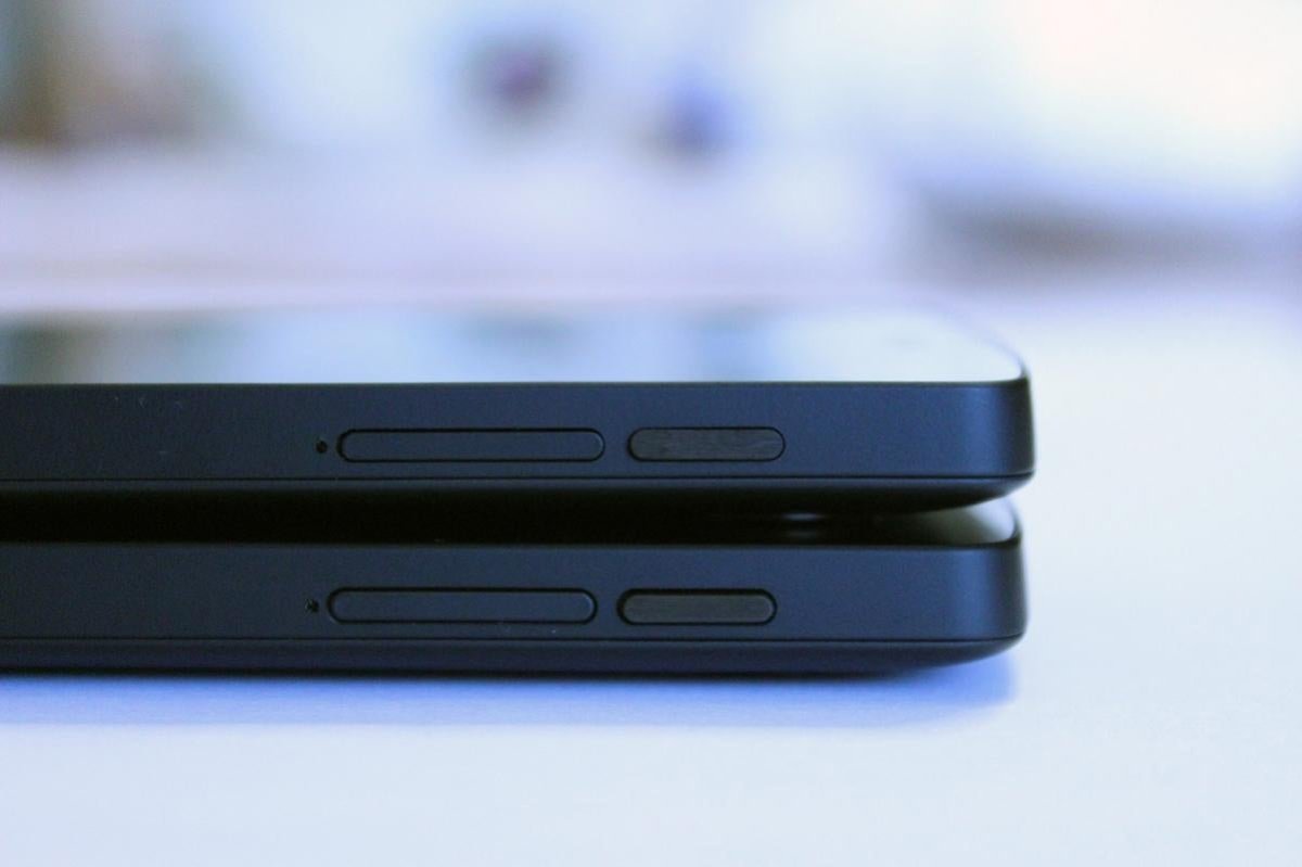 El nuevo botón del Google Nexus 5 es algo más pequeño