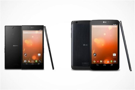 Google anuncia los Sony Xperia Z Ultra y LG G Pad 8.3 Google Play Edition