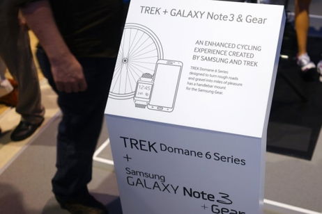 Samsung muestra en el CES 2014 un prototipo de bicicleta inteligente fabricada por Trek