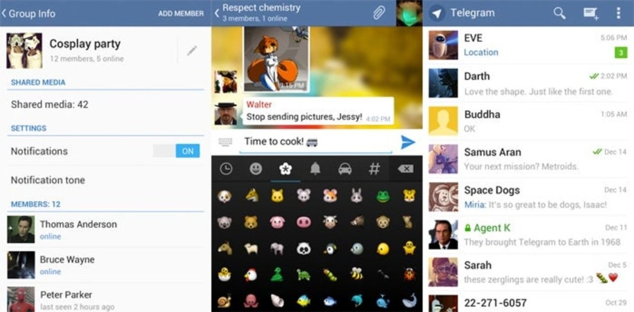 Telegram para Android